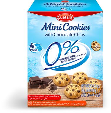 Pack of Digesta 0% Mini Cookies 0%