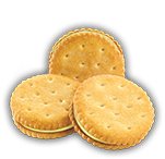 Biscuit of Krit Cheese Sandwich