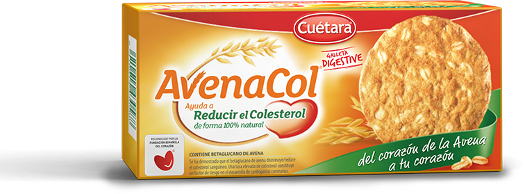 Embalagem da Avenacol Digestive