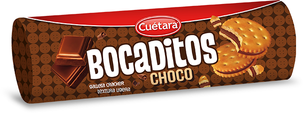 Embalagem da Bocaditos Chocolate