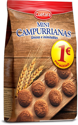 Embalagem da Mini Campurrianas
