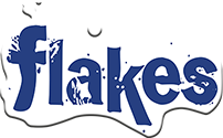 Logótipo da Flakes
