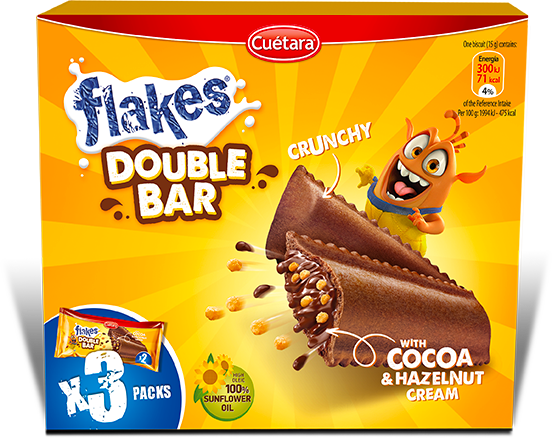 Pack of Flakes Double Bar