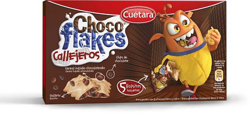 Pack of Choco Flakes Snacking