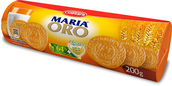 Embalagem da Marias & Tostadas Maria Oro