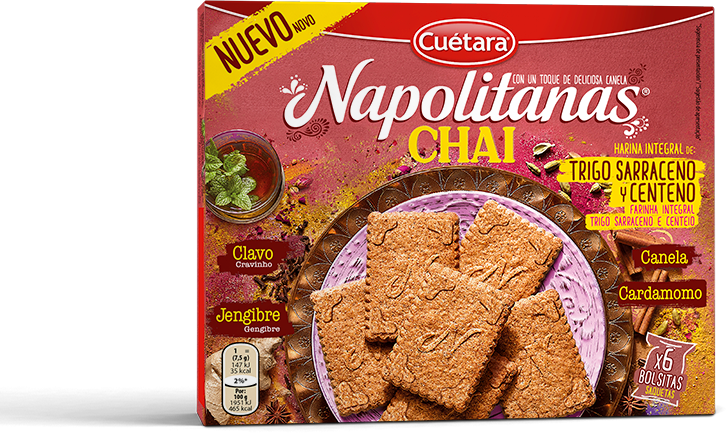 Pack de Napolitanas Chai
