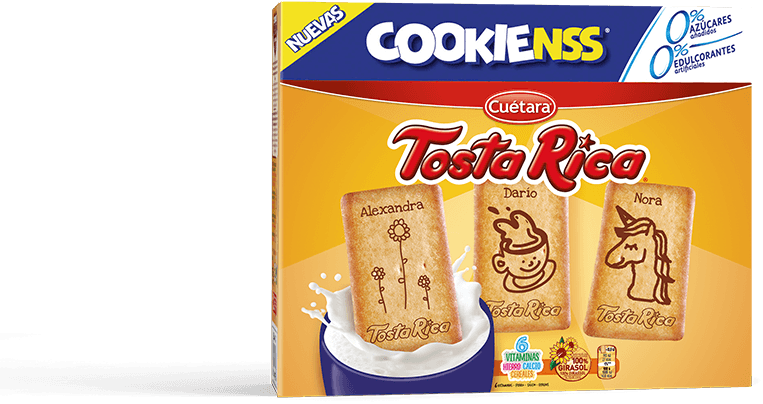 Pack de TostaRica Cookienss